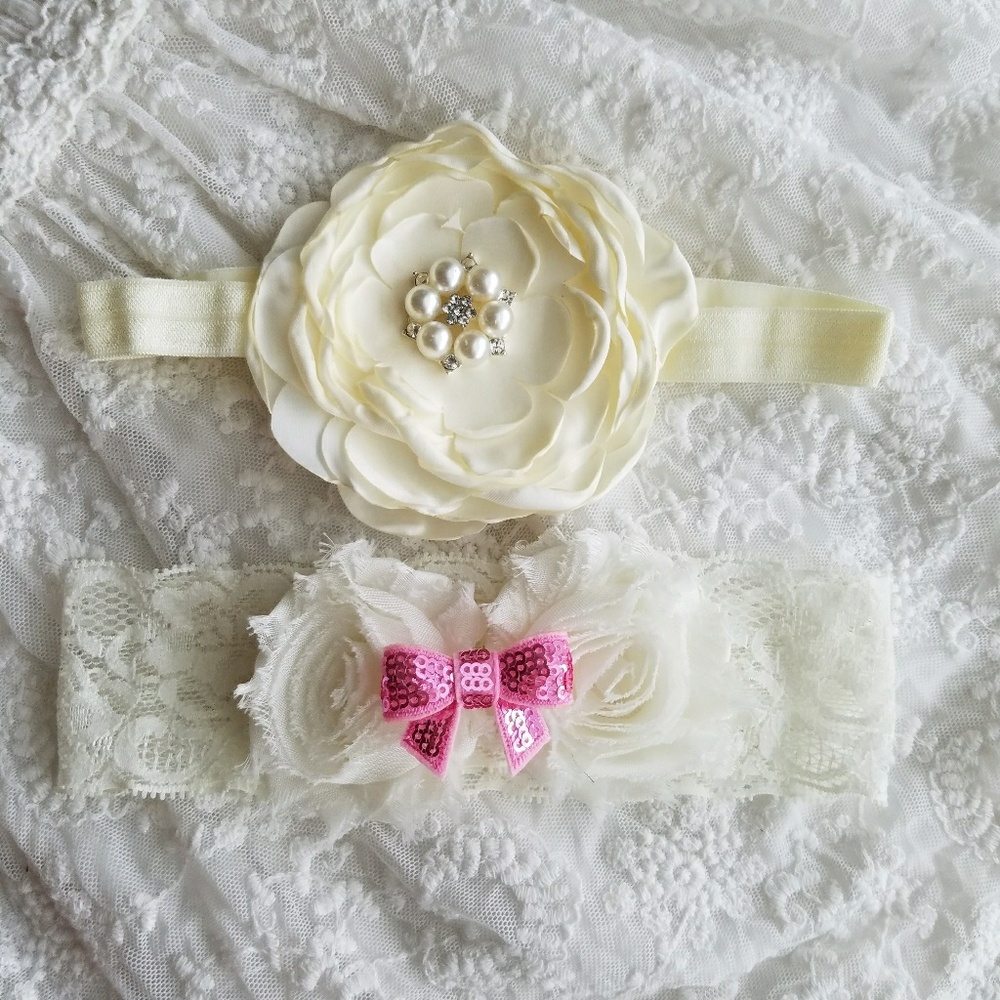 💜⚠PRICE DROP⚠New Bundle of 2 Headbands
