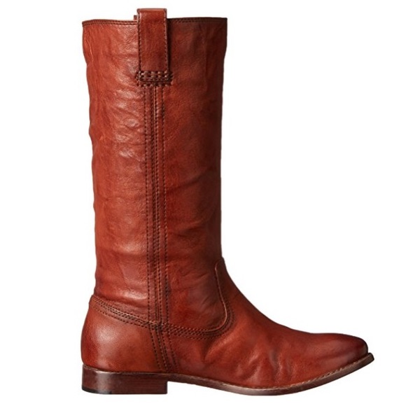 Frye Mid Leather Boots - Picture 4 of 8