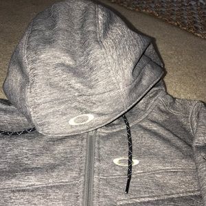 Oakley fleece lined hoodie/jacket