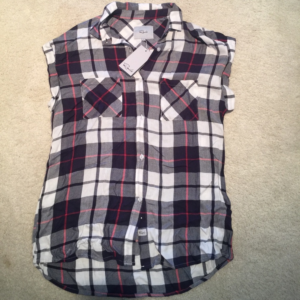 NWT Rails short sleep blouse