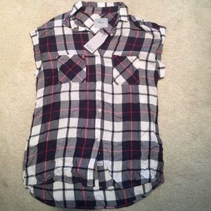 NWT Rails short sleep blouse