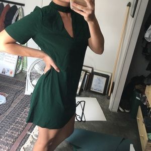 Green Zara dress never worn