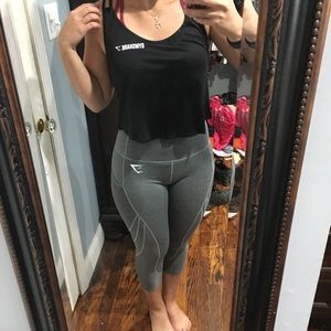 NWT Gymshark Cropped Tech Vest (small)