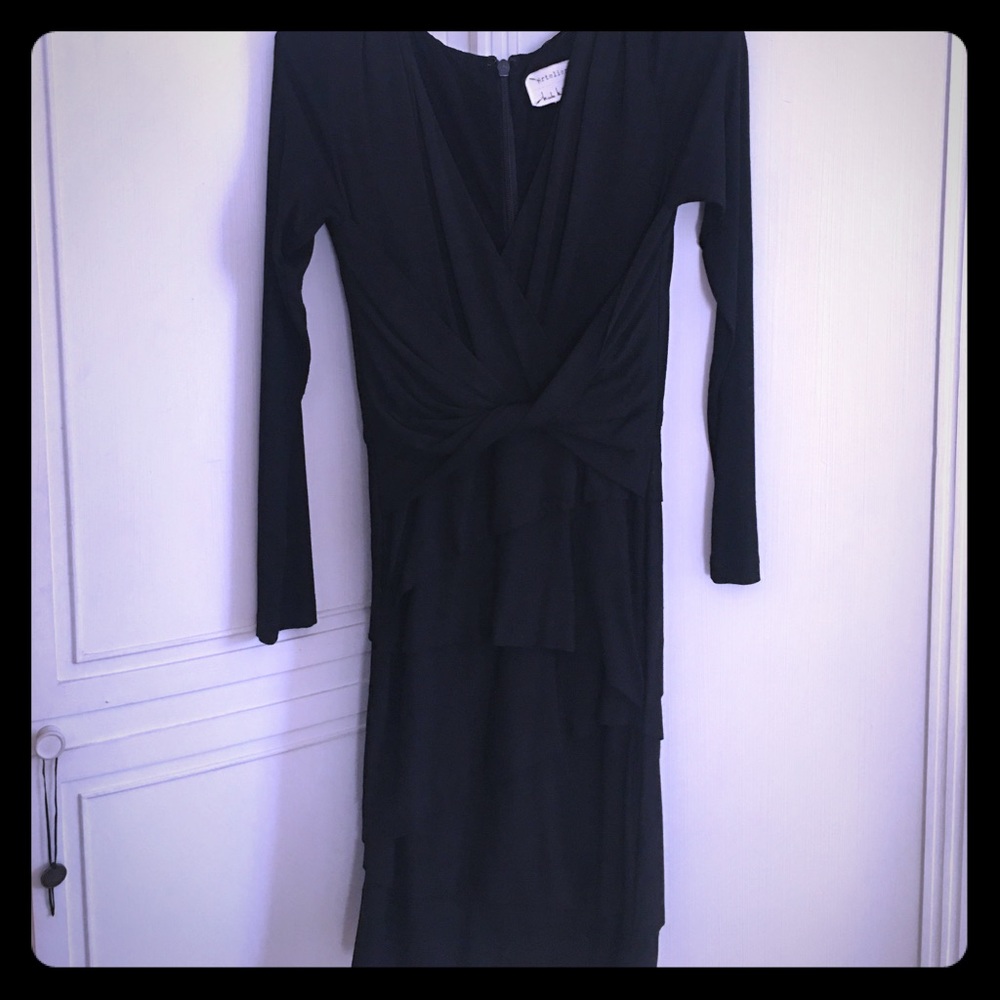 Nicole Miller Artelier crisscross knit dress 2