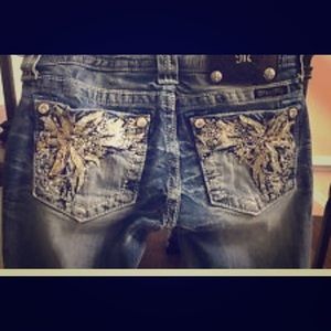 Miss Me Sz 27 Straight Leg Jeans