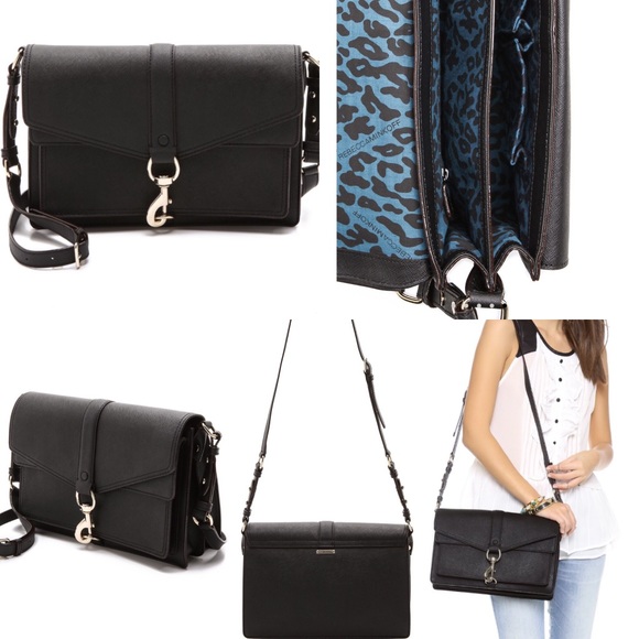 Rebecca Minkoff Handbags - 🎉Rebecca Minkoff Hudson Moto Black Crossbody Bag