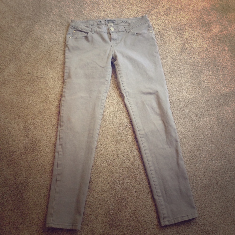 Grey Skinny Jeans