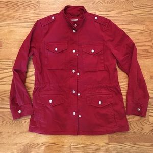Gap Red Utility Jacket