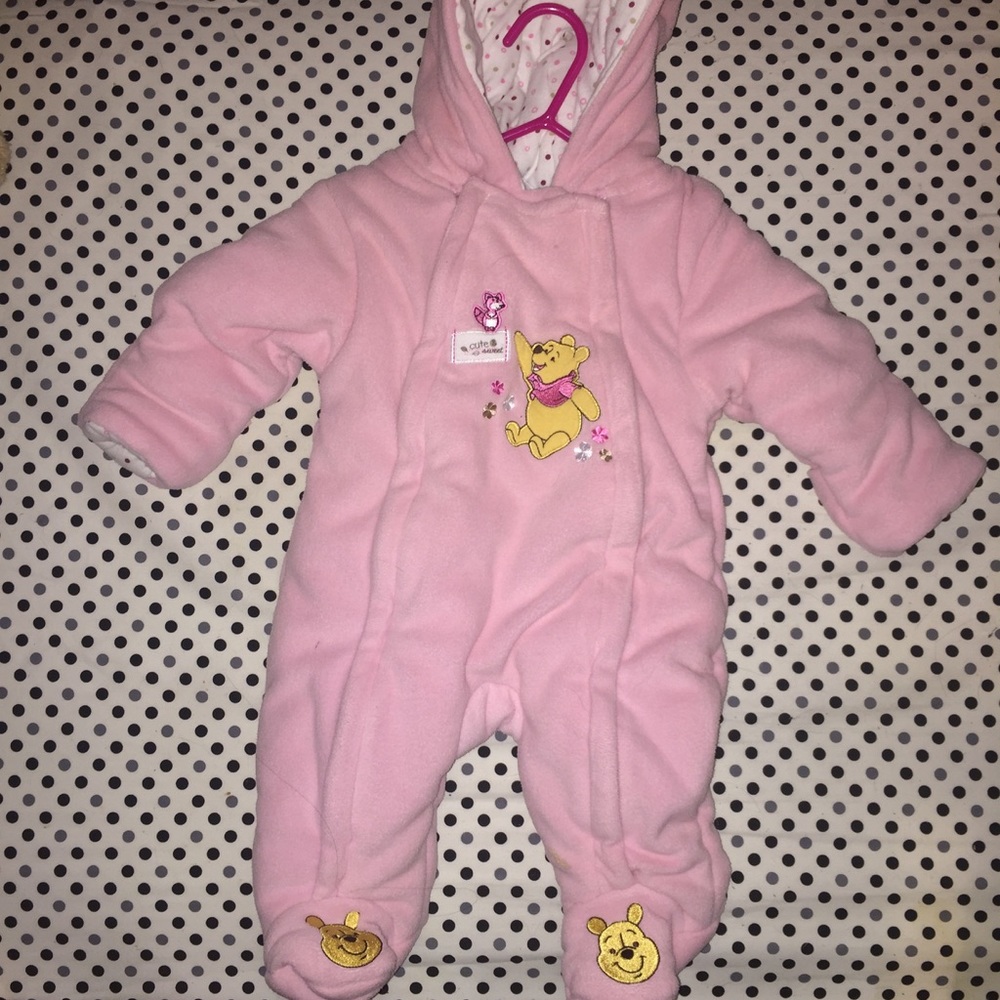 Winnie The Pooh bodysuit/snowsuit