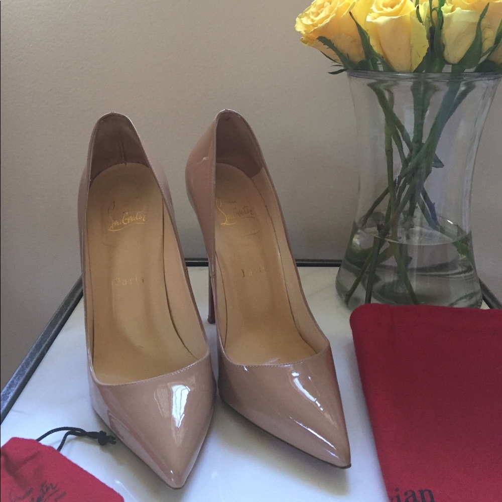Christian Louboutin Pigalle 120 nude