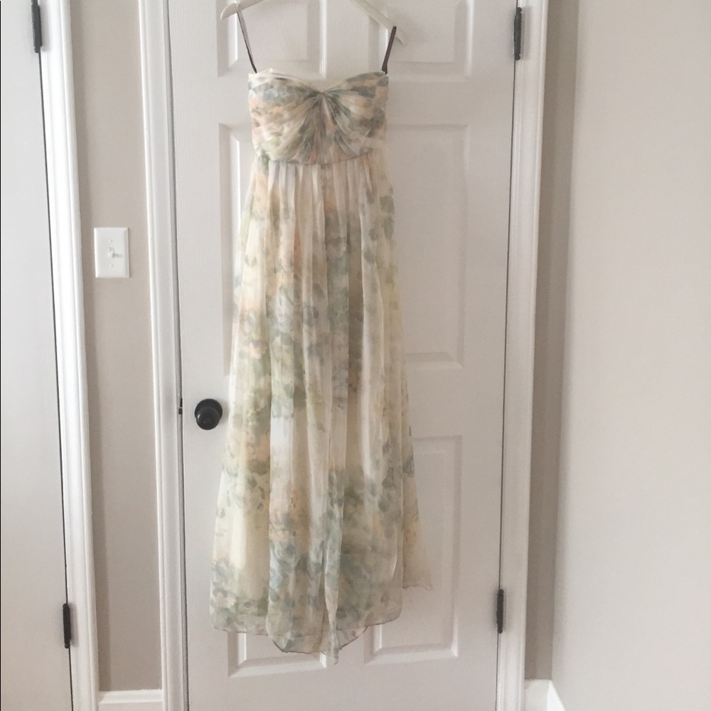 Jenny Yoo Nyla print chiffon bridesmaid dress