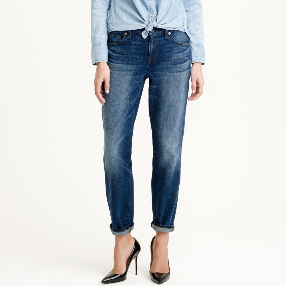 J. Crew Broken-in Boyfriend Jean in Freddie Wash