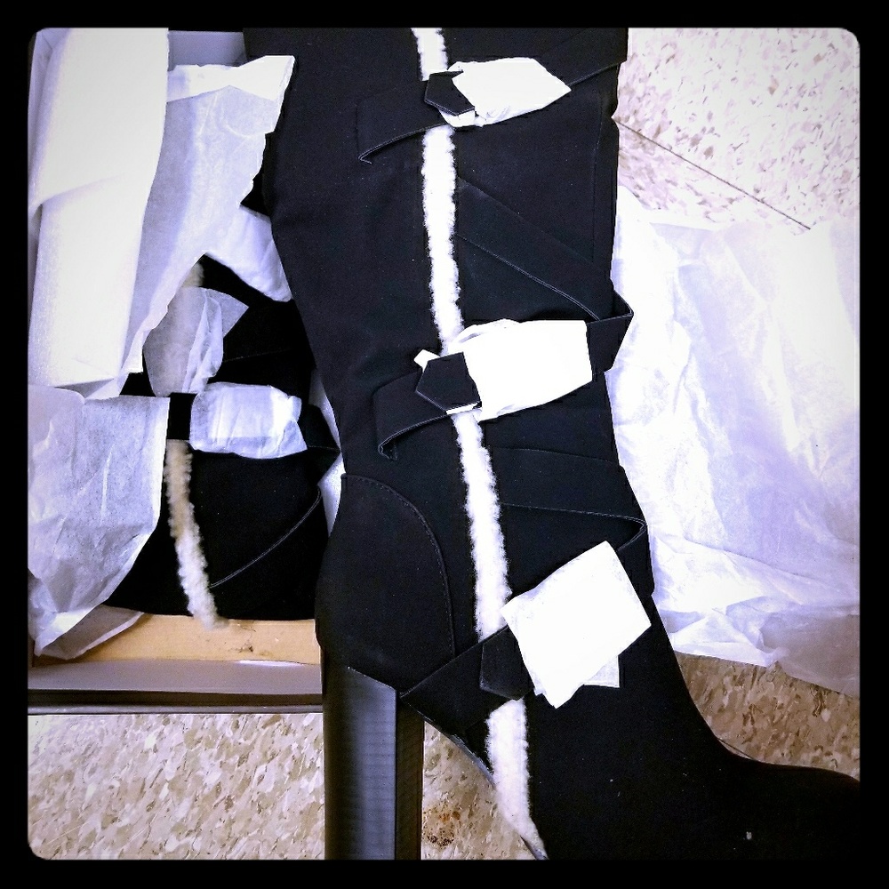 Knee high boots