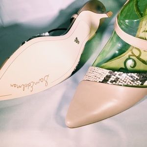 Sam Edelman "Othello" kitten heels (classic nude)