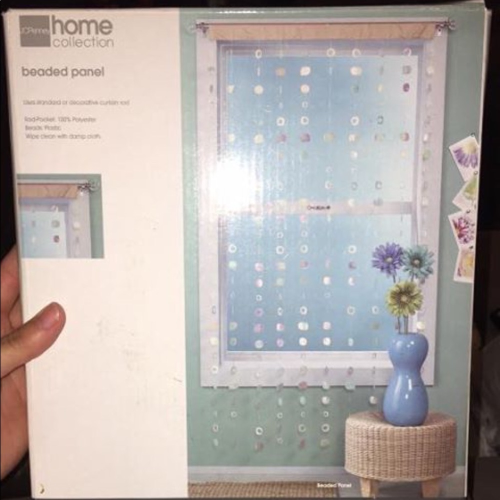*SOLD* Beaded Curtain Panels 3boxes BNWT