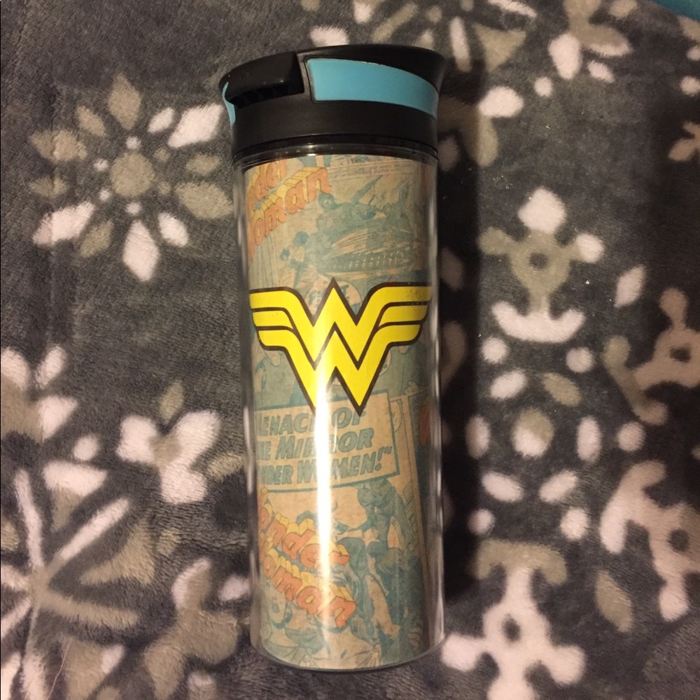 Wonder Woman travel mug