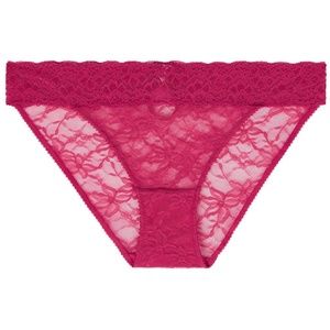 Heidi Klum Womens Stretch Lace Bikini Panty New