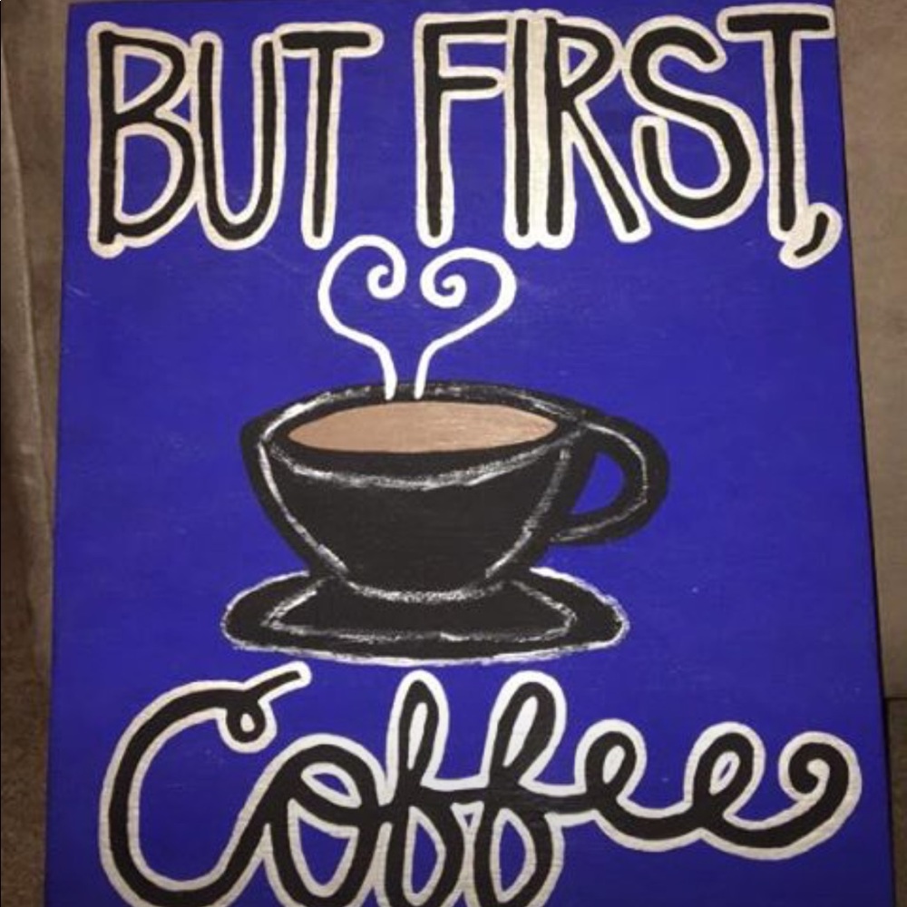 🎉 SALE 🎉 Handmade Coffee Sign Decor