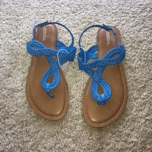 Blue Merona sandals