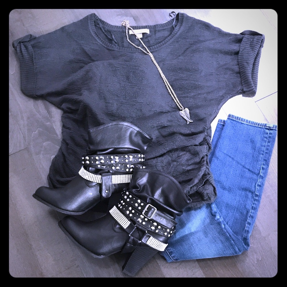 Gray One A Top Size L