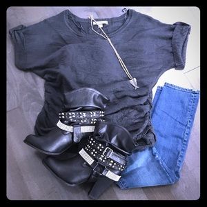 Gray One A Top Size L