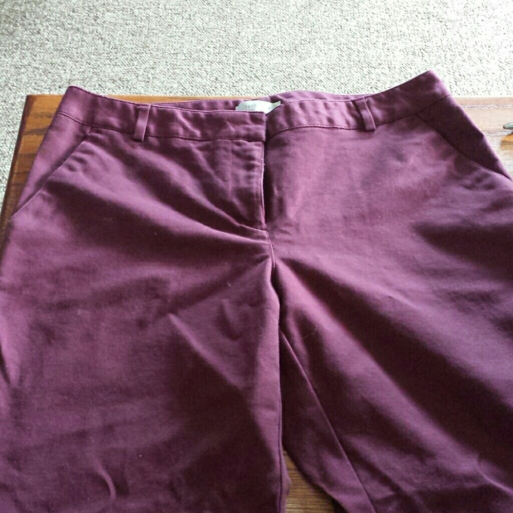Ladies cotton dress pants