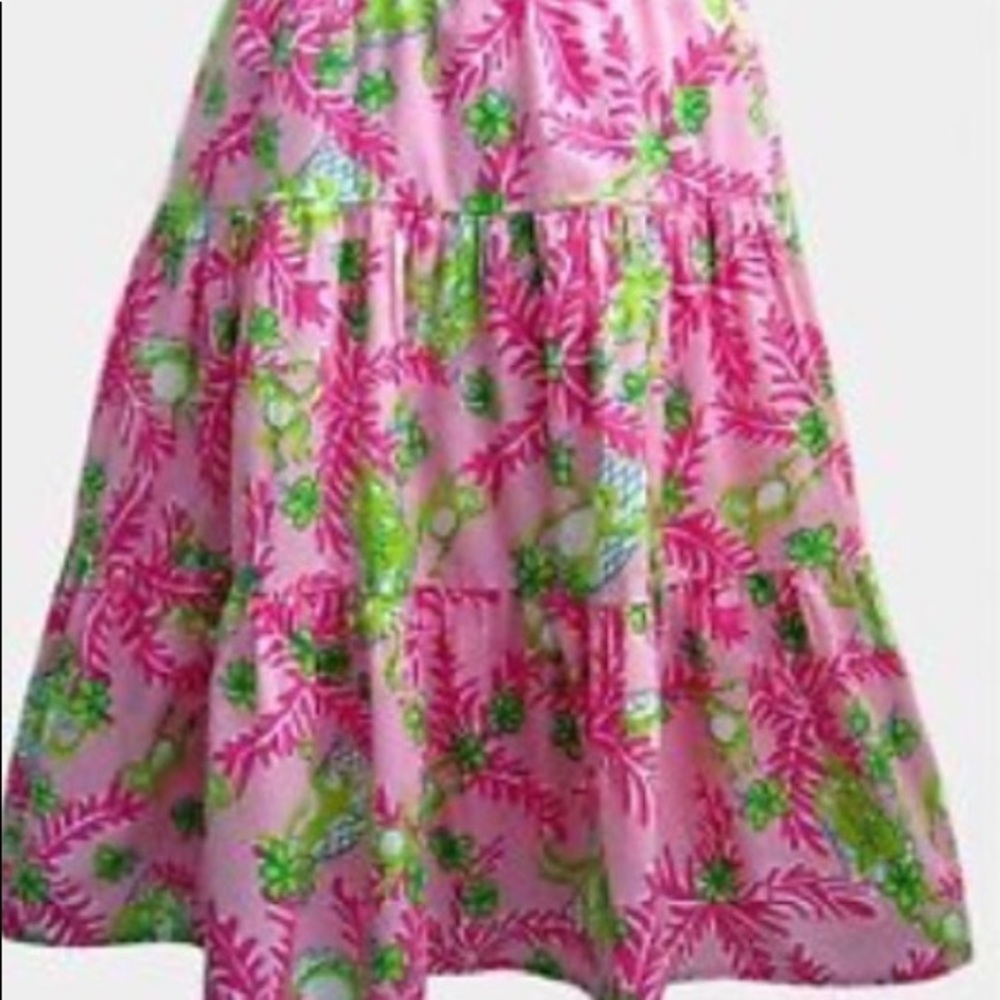 Lilly Pulitzer Skirt (Mommy & Me Monkey print)