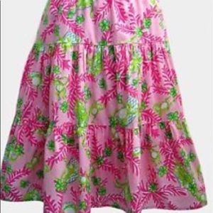 Lilly Pulitzer Skirt (Mommy & Me Monkey print)