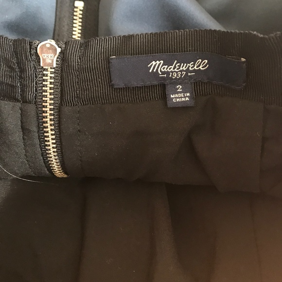 Madewell Satin Pleated Midi Skirt - Picture 7 of 8