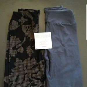 Lularoe (2) TWEEN leggings NWT