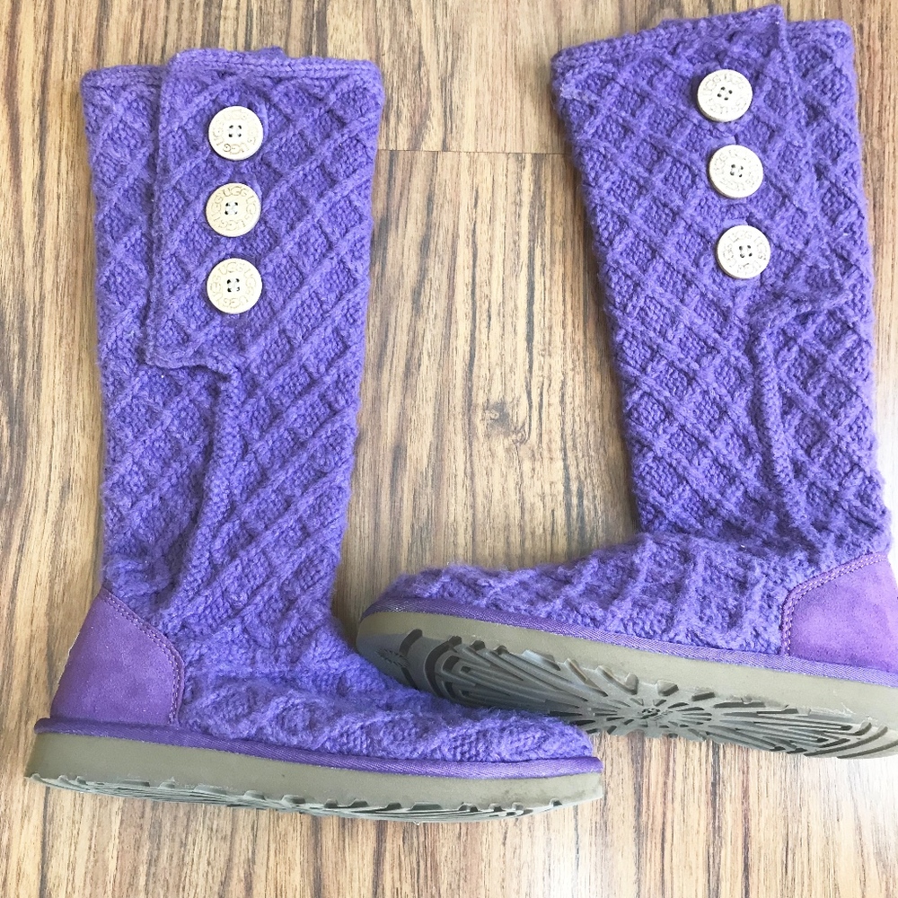 UGGS Lattice Cardy Boots