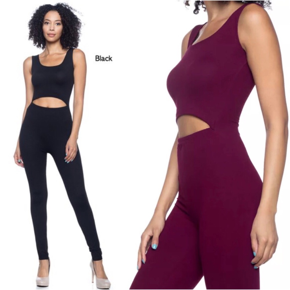 "KENNEDY" Cut-Out Sexy Jumpsuit - Black