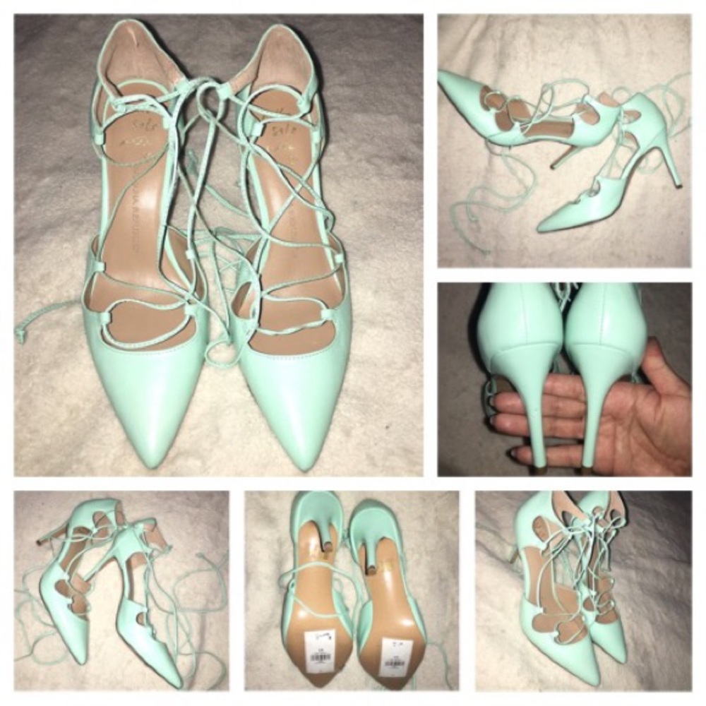 Banana Republic Ankle-Strap Pumps