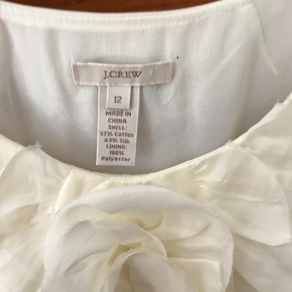 J.Crew Ruffle Front Blouse - Picture 2 of 4