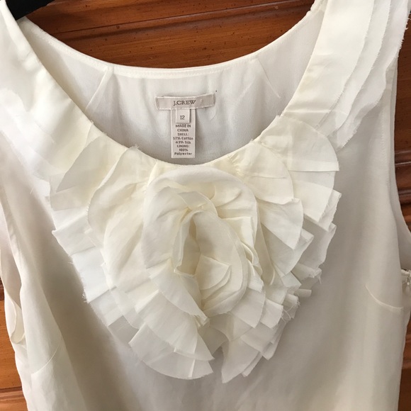 J.Crew Ruffle Front Blouse - Picture 3 of 4