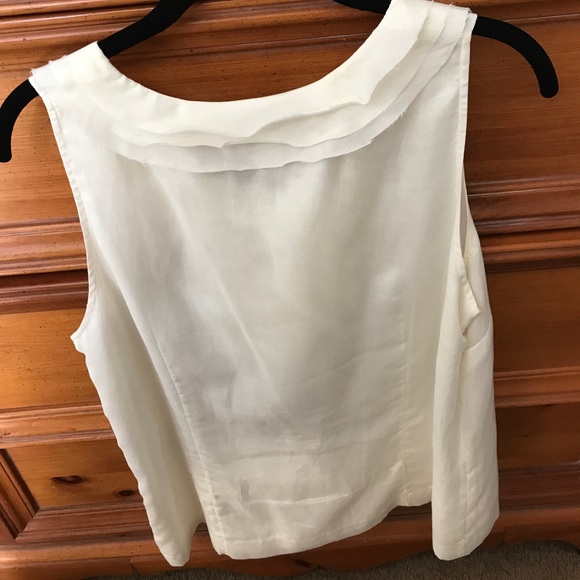 J.Crew Ruffle Front Blouse - Picture 4 of 4