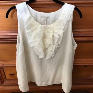 J.Crew Ruffle Front Blouse