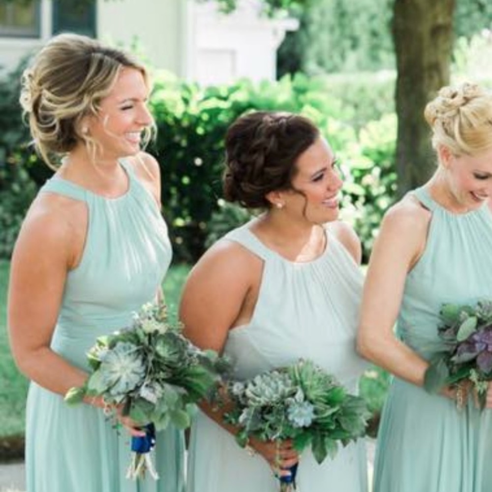 Mint maxi dress