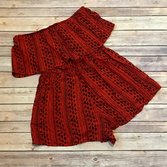Free People Pants - Free People Ruffle Romper