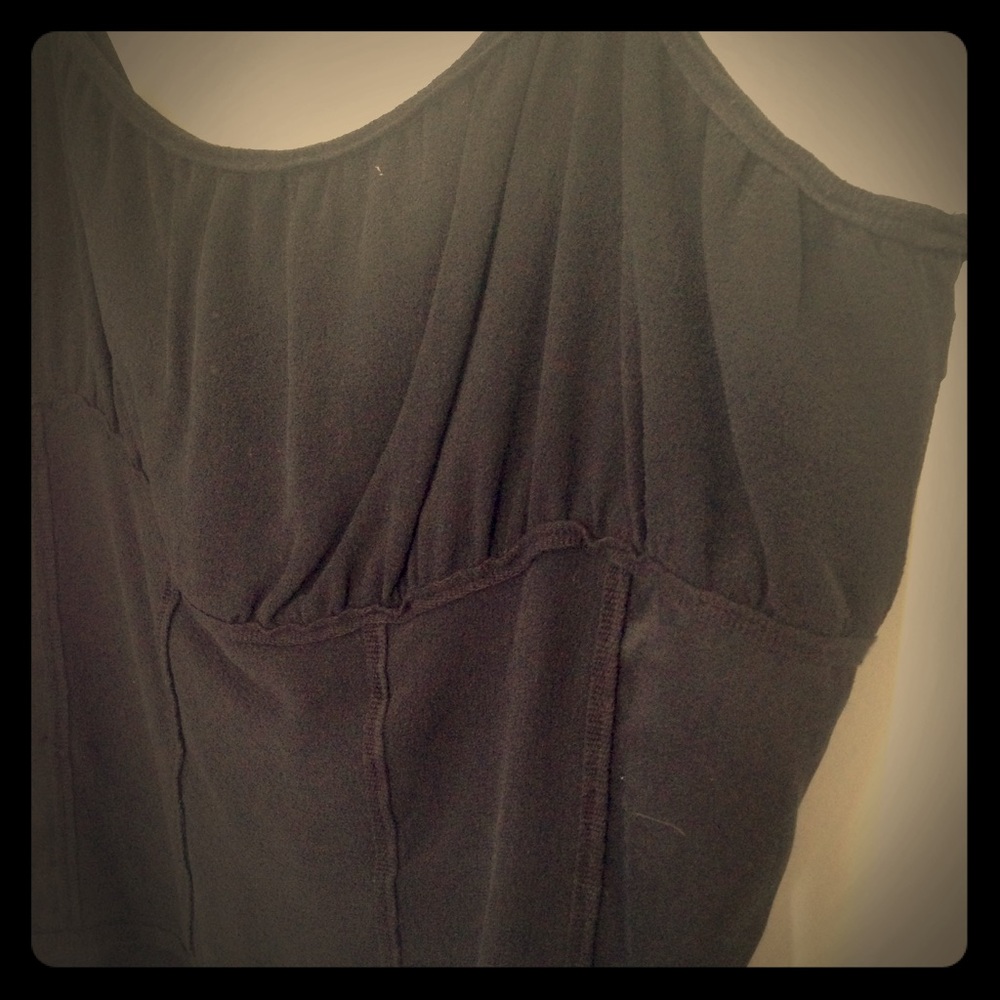 Donna Karen black tank