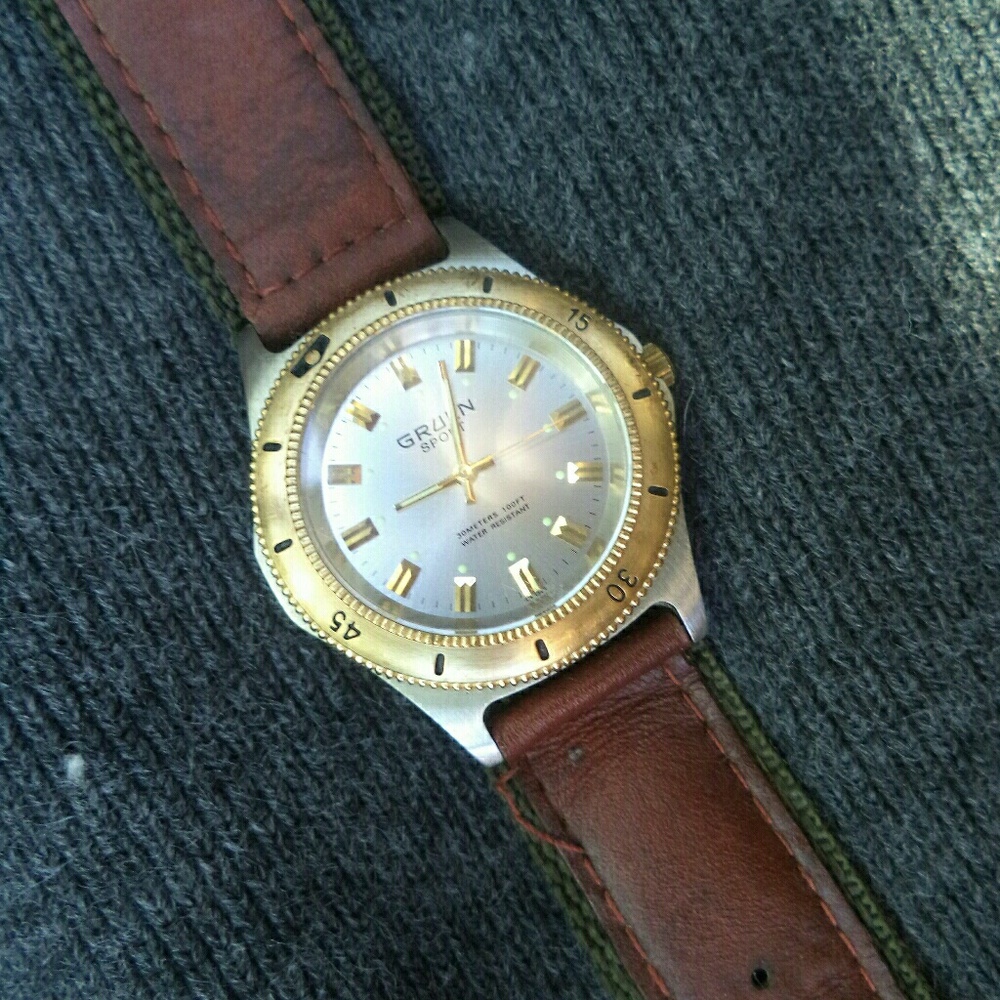 1987 Gruen Gold Watch