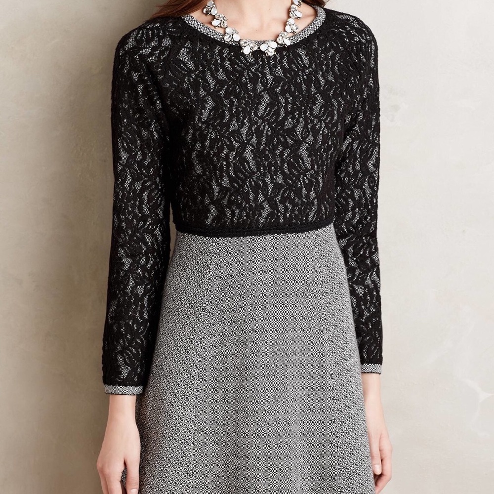 Anthropologie sweater dress