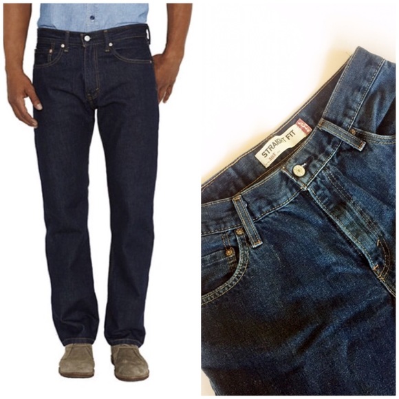 Levi's Other - Levi's 505 Straight Leg Blue Jeans Regular  30x30