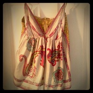 Etro Milan silk tank top
