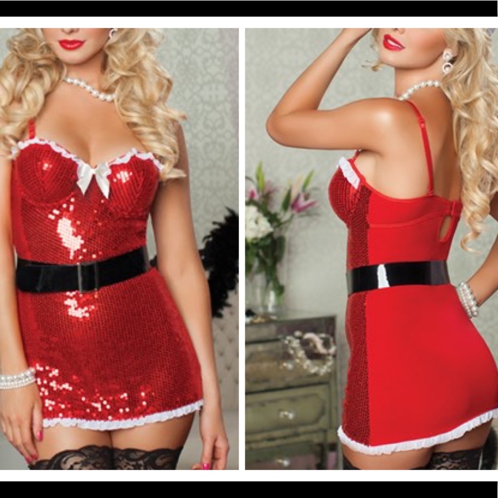 Sexy Christmas Lingerie Set