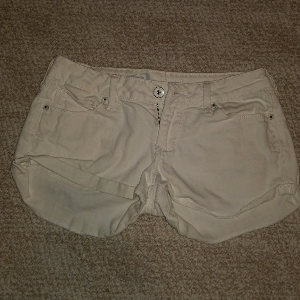White Shorts