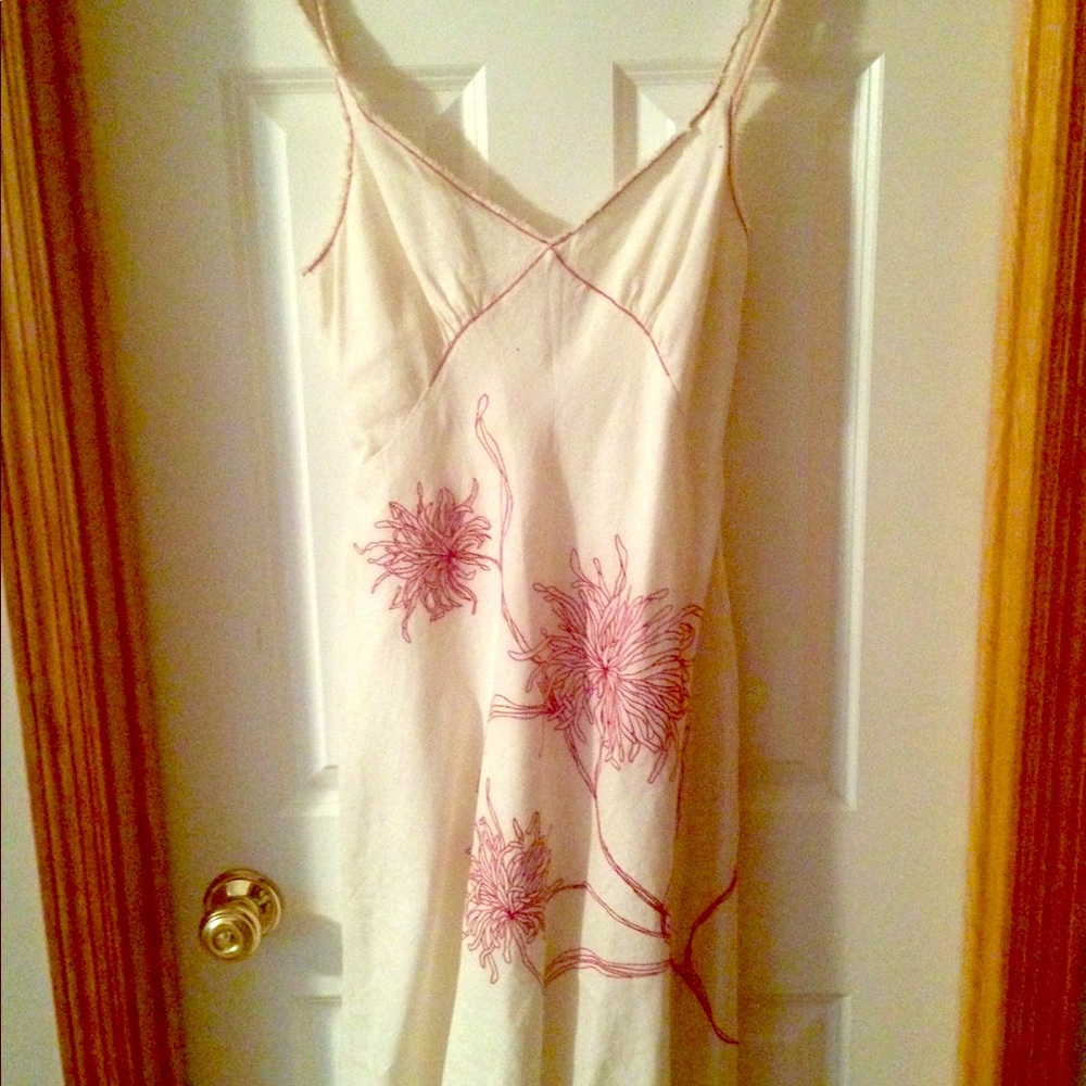 BCBG white dress