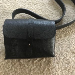 Black belt bag from Nasty Gal