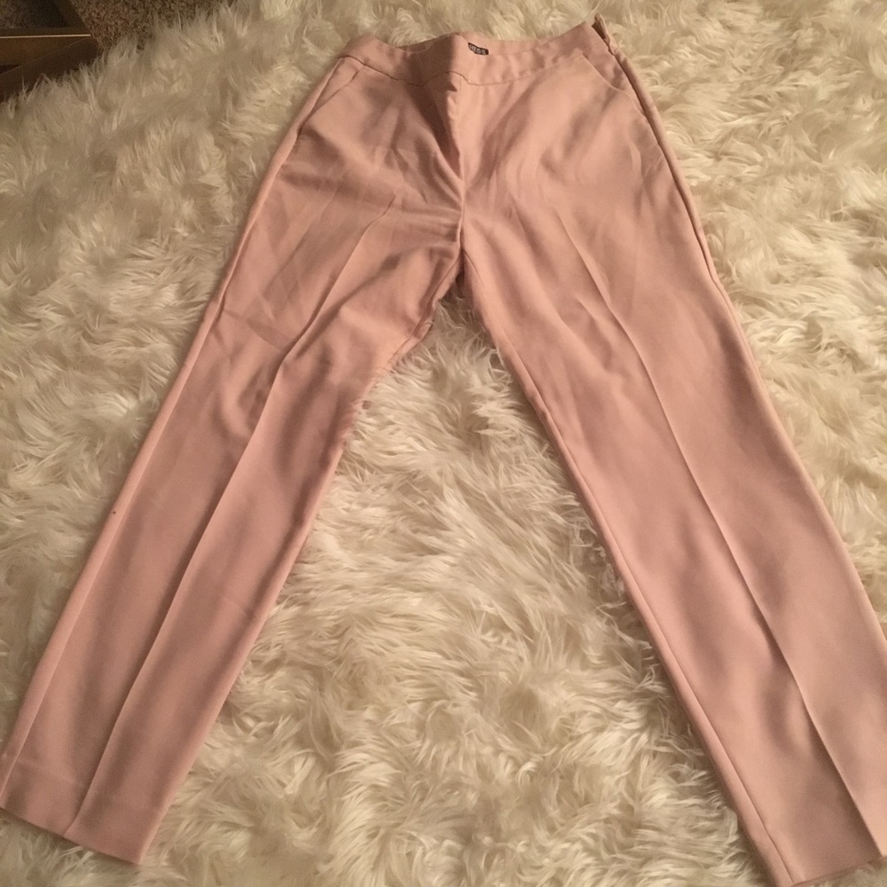 Express form fitting dress slacks.