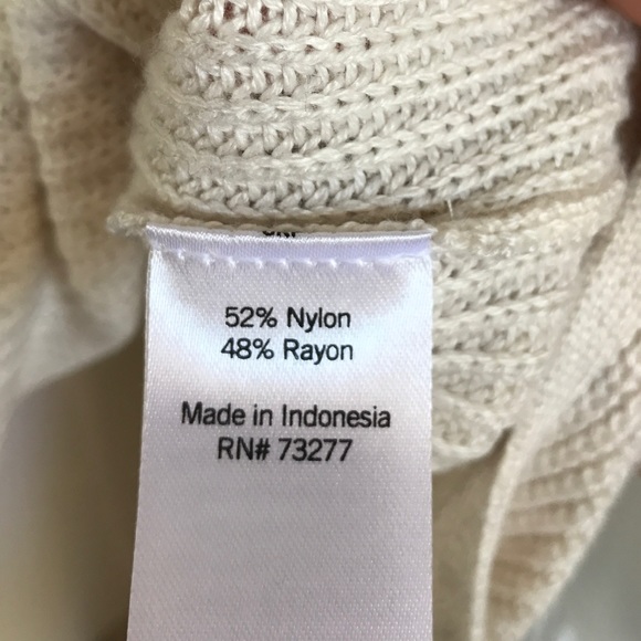 Sonoma cowlneck dolman sleeve poncho sweater - Picture 5 of 5